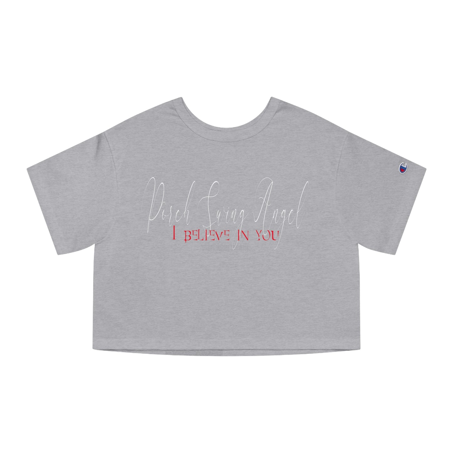 Porch Swing Angel E.L. Cropped T-Shirt