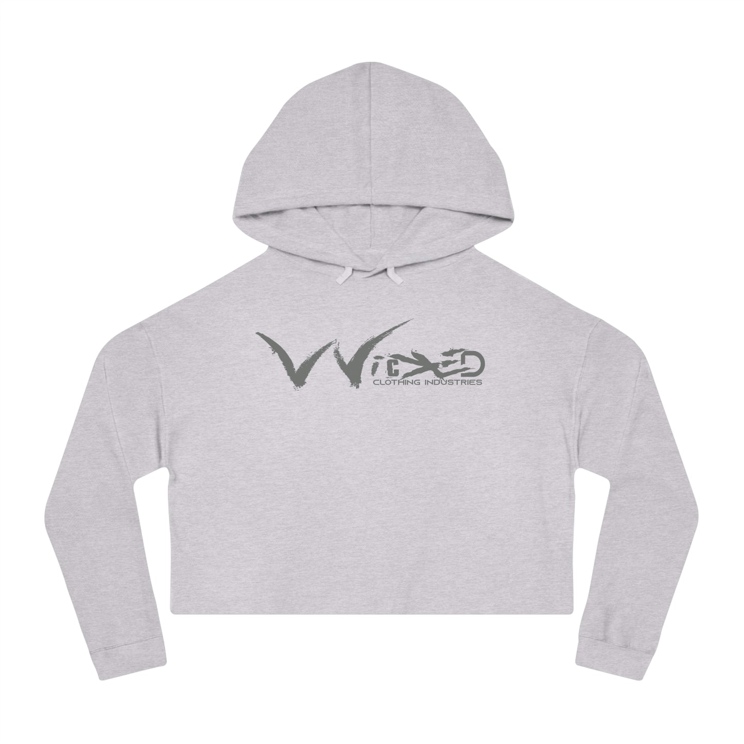 Chaos Cropped Hoodie