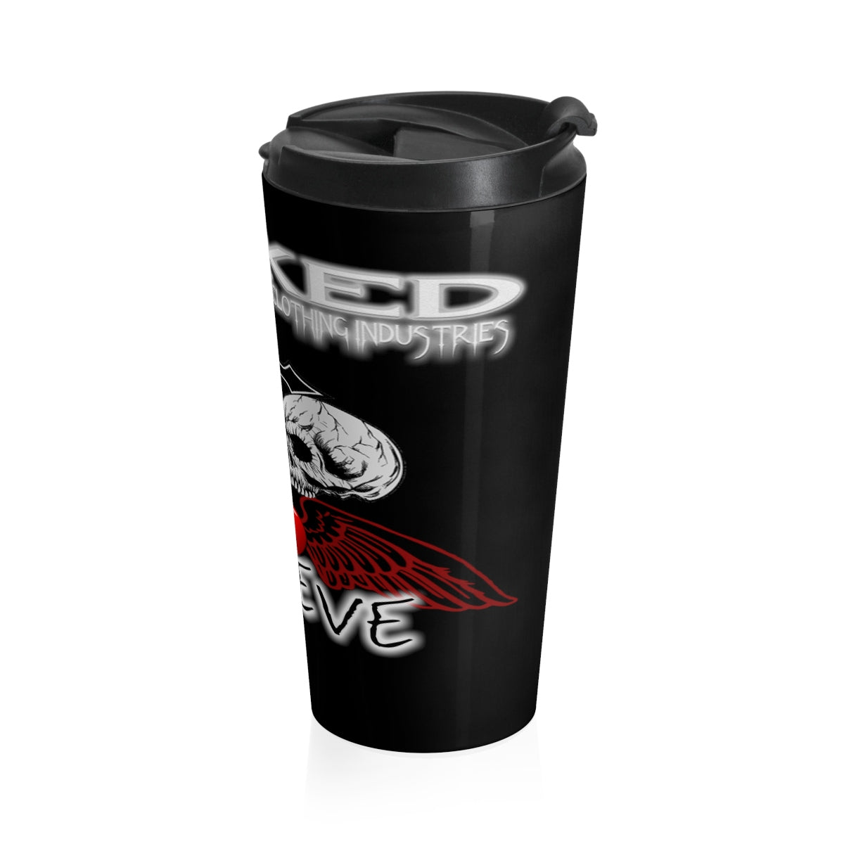 Stainless Steel Travel Mug BELIEVE
