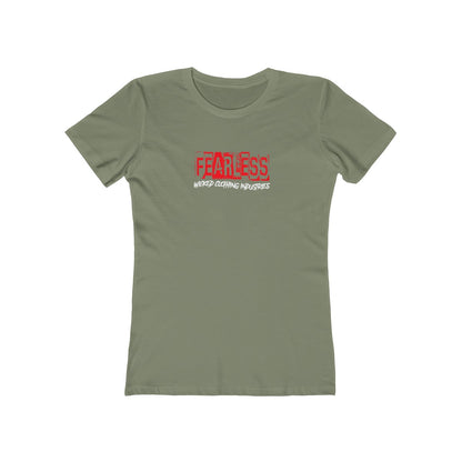 Women's The Boyfriend Tee (FEARLESS RED)