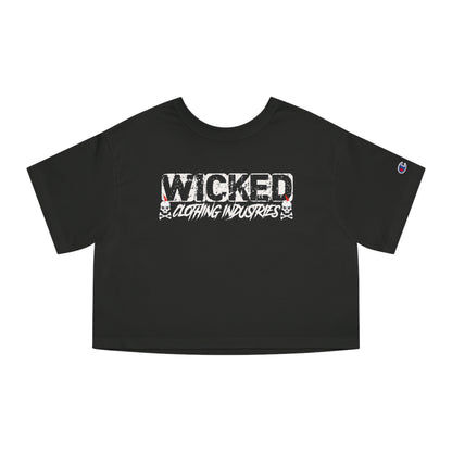 Wicked Punk Rock 2  Cropped T-Shirt