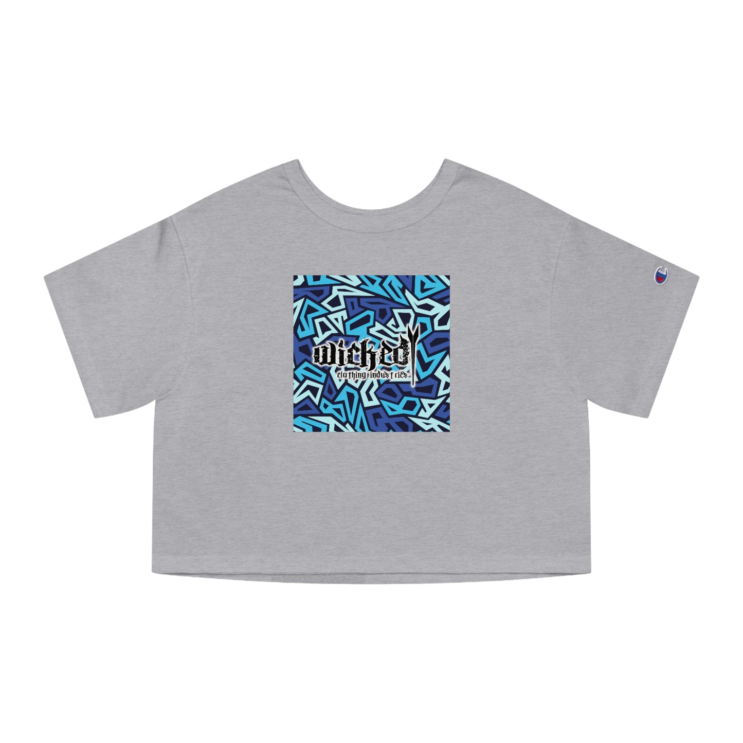 Pacific Prism/ Cropped T-Shirt
