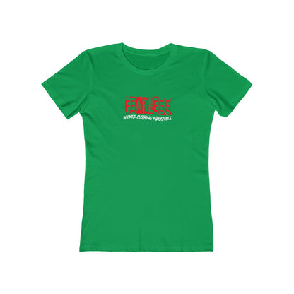 Women's The Boyfriend Tee (FEARLESS RED)