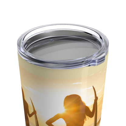Dream A Dream/ No Weakness faded/ White/Tumbler 20oz