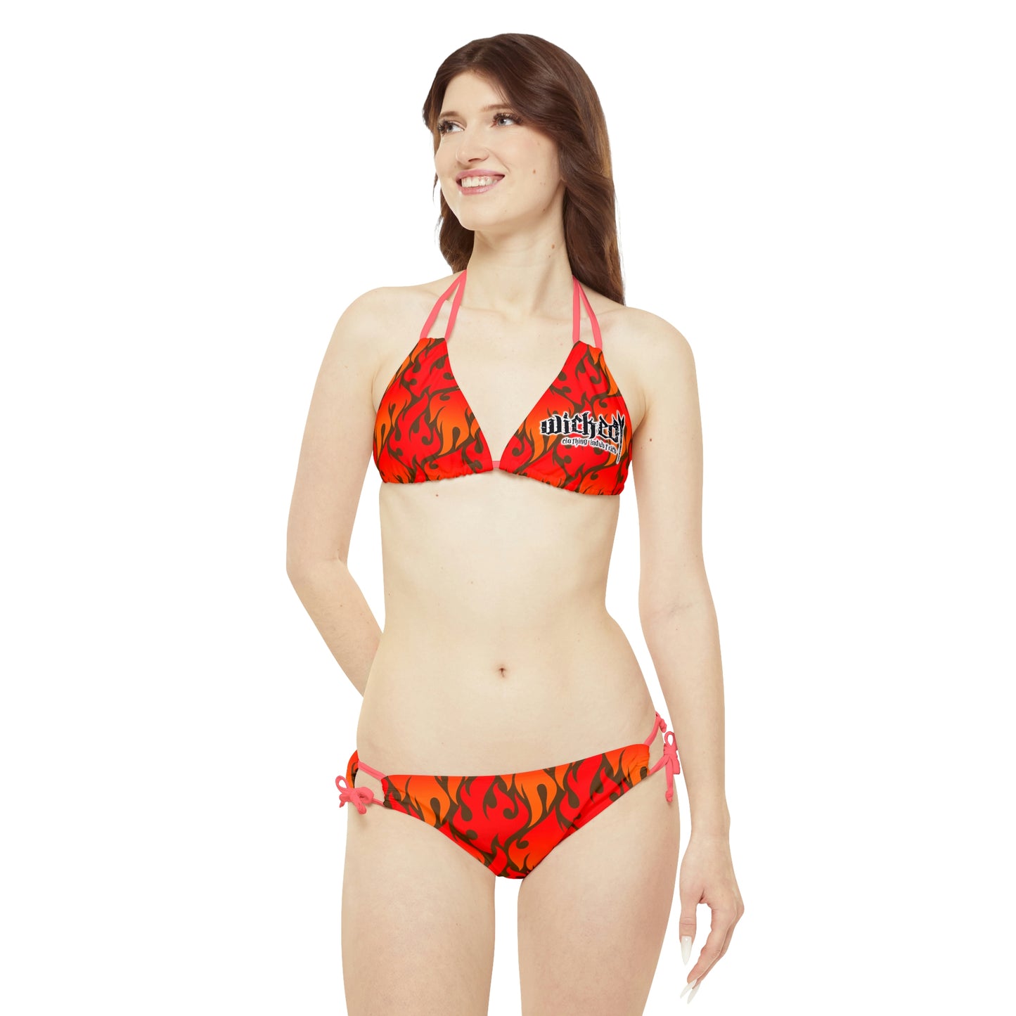 Rebel Love Strappy Bikini Set