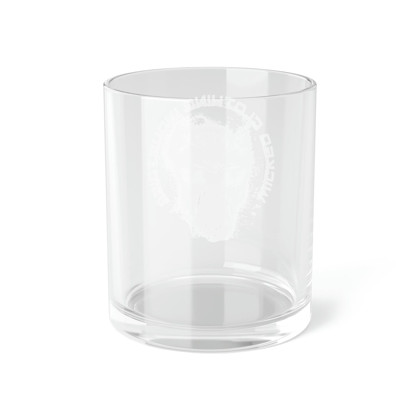 Blood Moon Rising Bar Glass