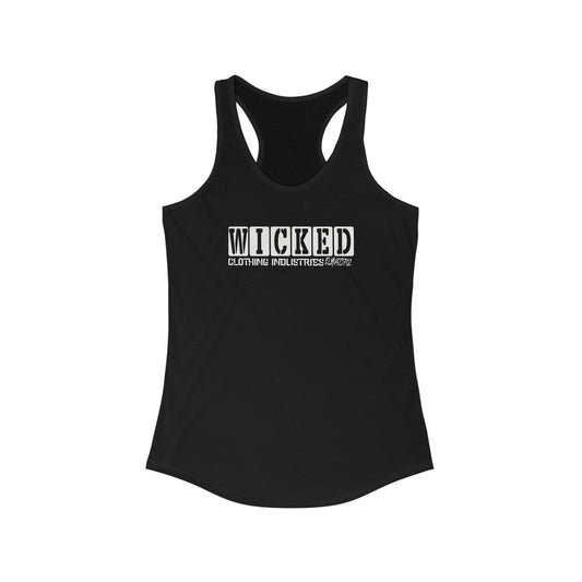 Wicked Block ELMV423702 1 Racerback Tank Top
