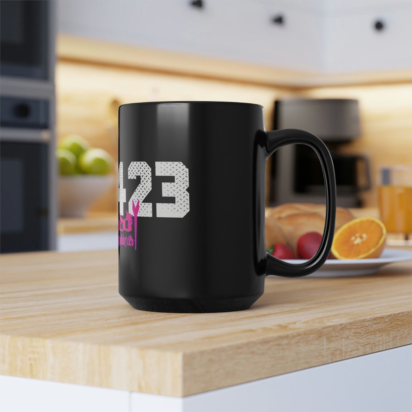 Shockwave EL423 /Black Mug, 15oz