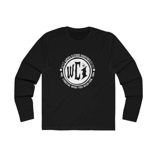 Careful What You Wish For/Men's Long Sleeve Crew Tee