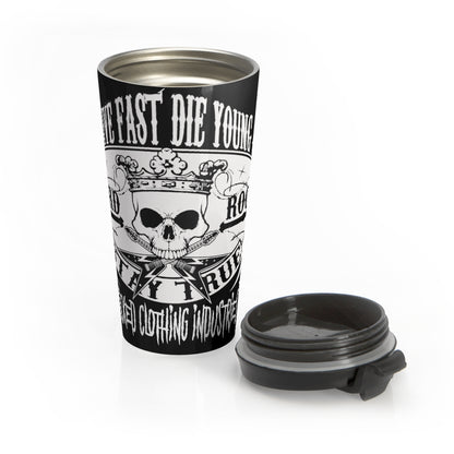 Hard Rock / Stay True /Stainless Steel Travel Mug