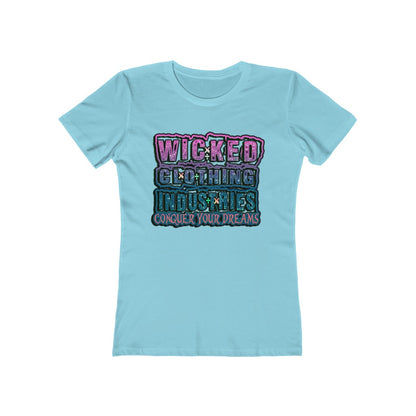 Women's /Conquer You Dreams / Water Color fade/Women's Tee