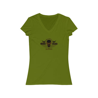 Women's Jersey Short Sleeve V-Neck Tee