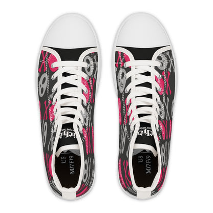 Love /skulls High Top Sneakers