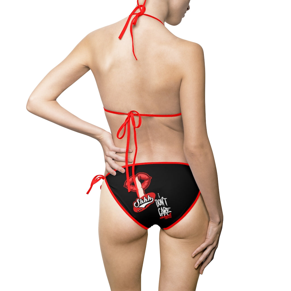 Shhh- I Don't Care //Women's Bikini Swimsuit
