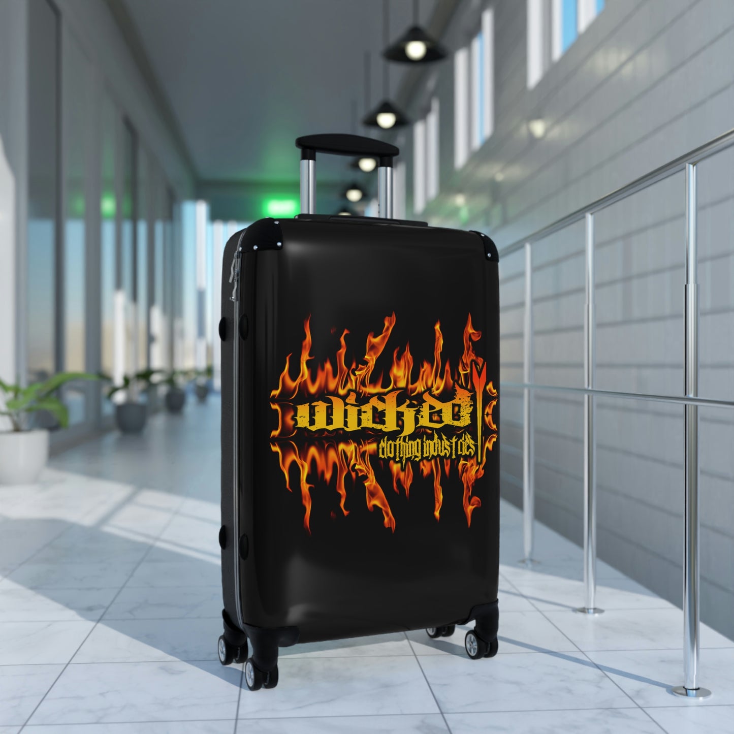 Wicked Flames Cabin Suitcase