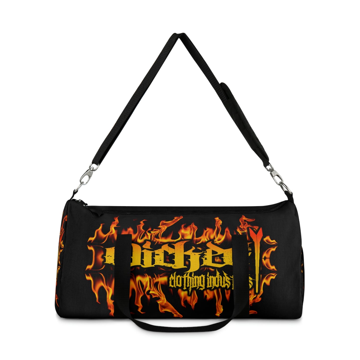 Wicked Flamed Duffel Bag
