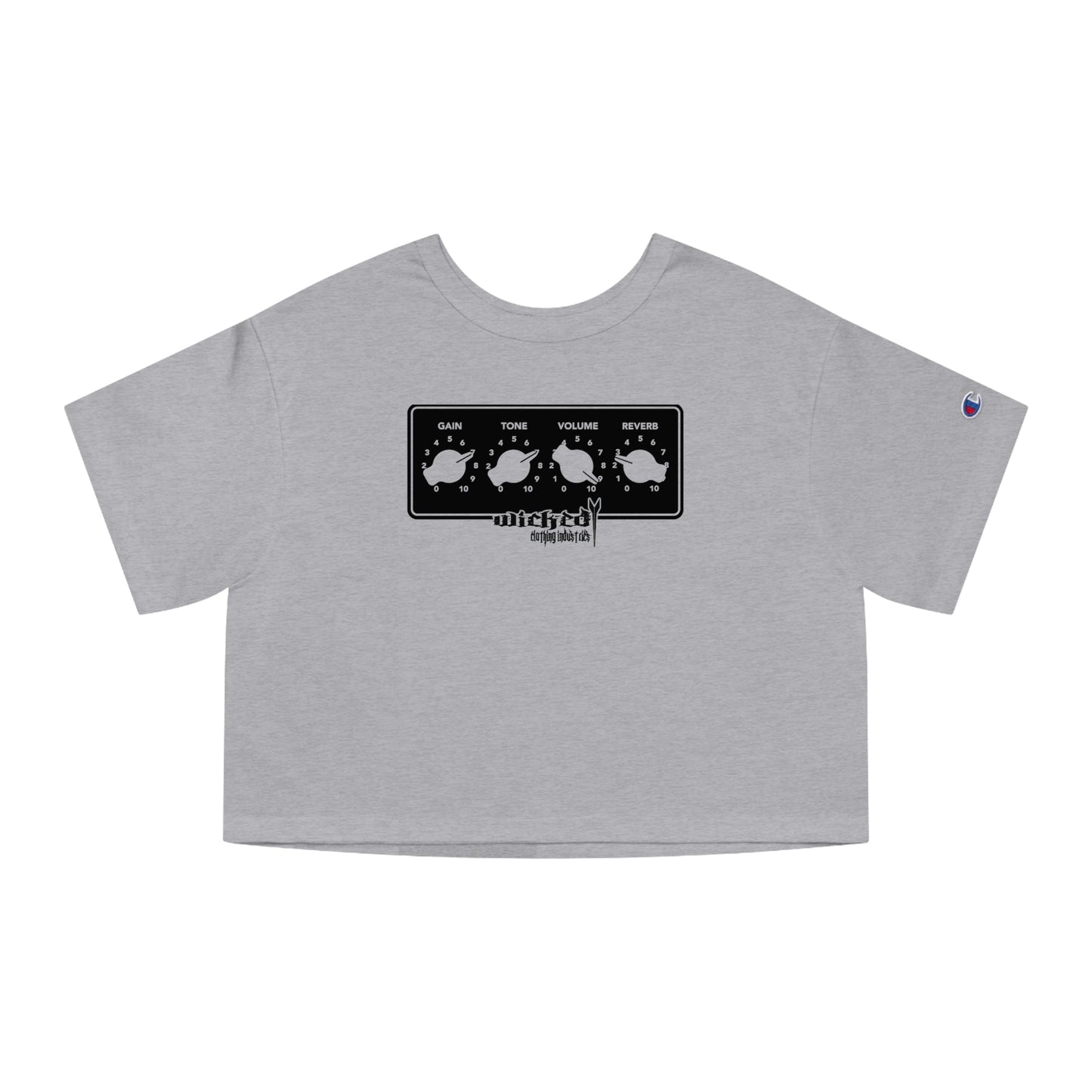 Guitar Amp Cropped T-Shirt