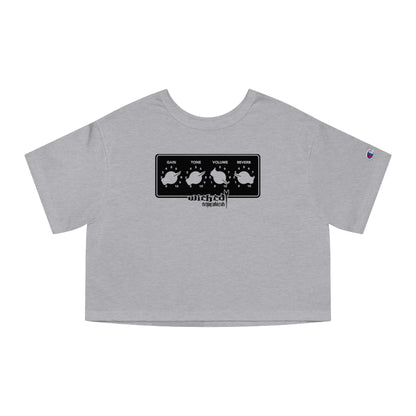 Guitar Amp Cropped T-Shirt