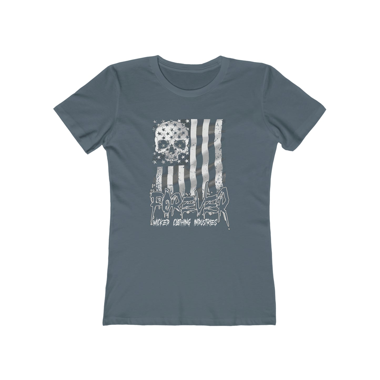 Forever Skull/ Flag T-Shirt