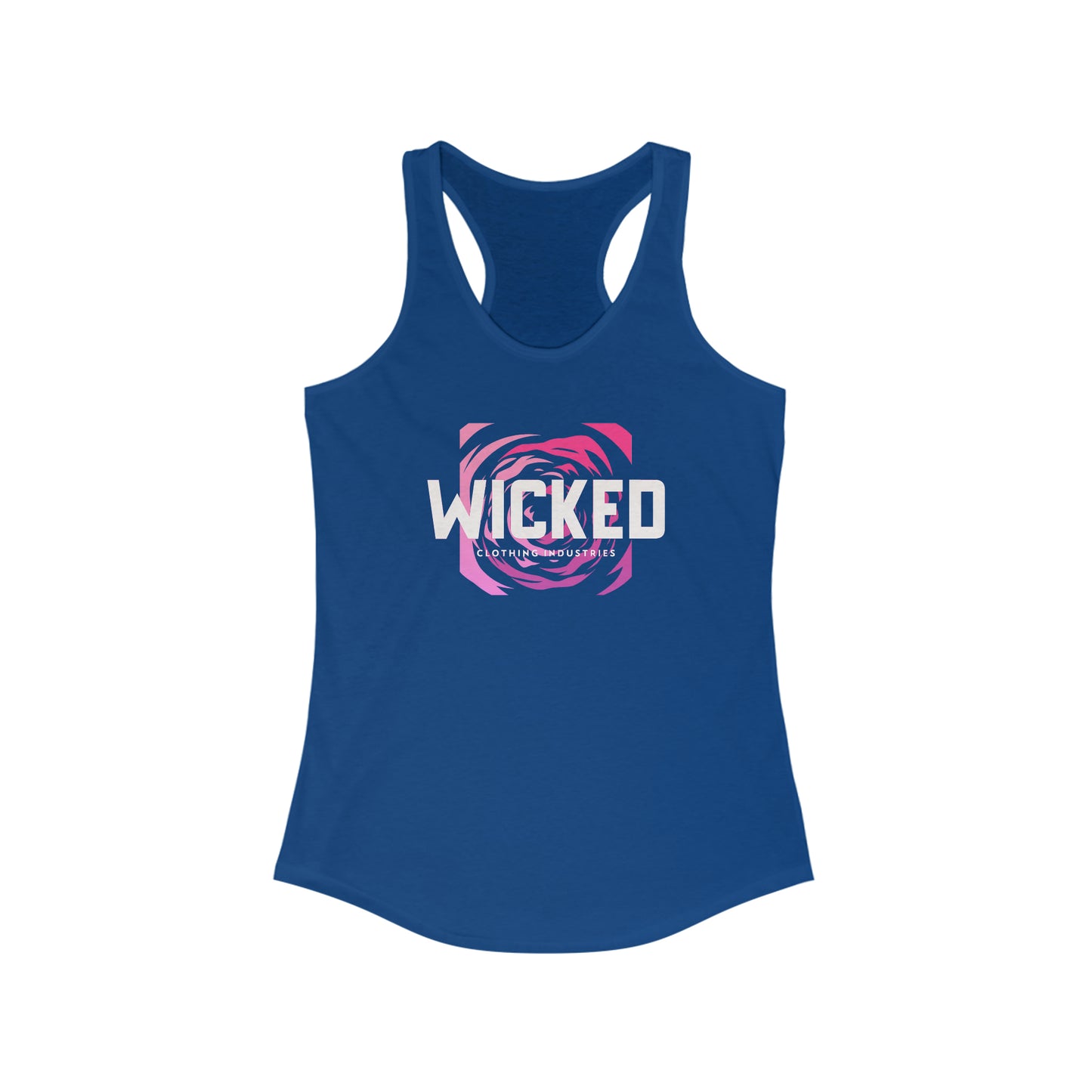 Seaside Serenity/Racerback Tank Top