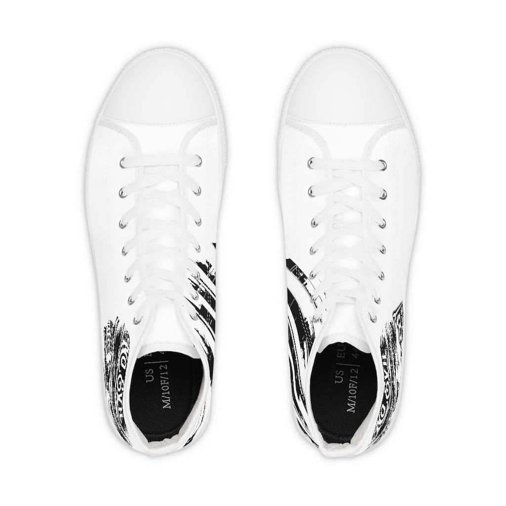 See No Evil /Men's High Top Sneakers