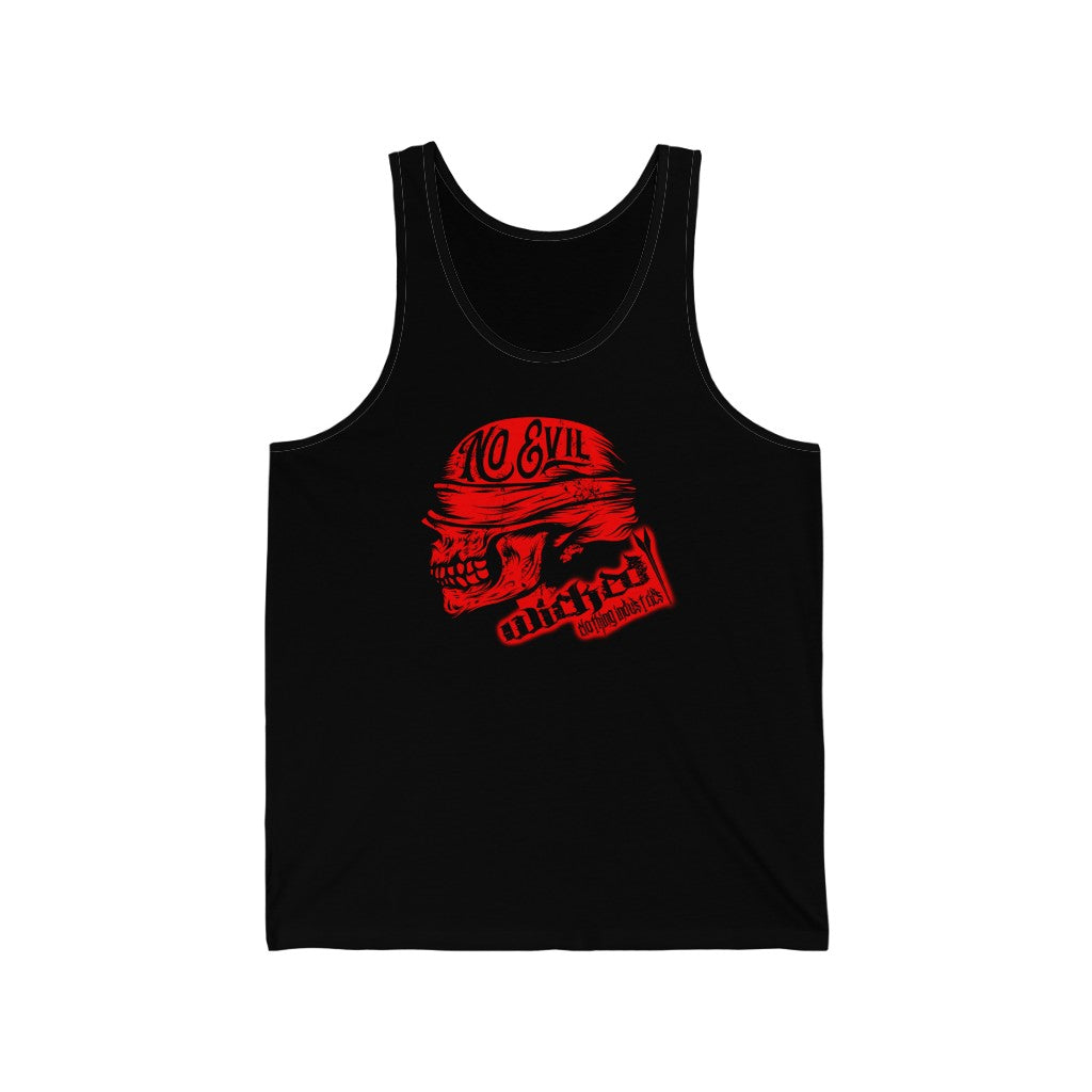 See No Evil/ Red/ Tank Top