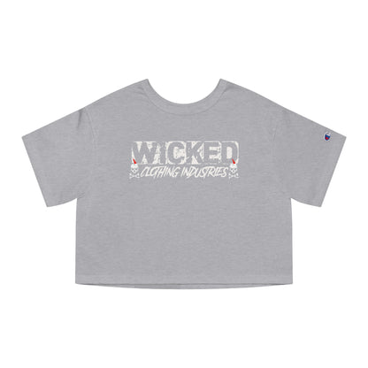 Wicked Punk Rock 2  Cropped T-Shirt