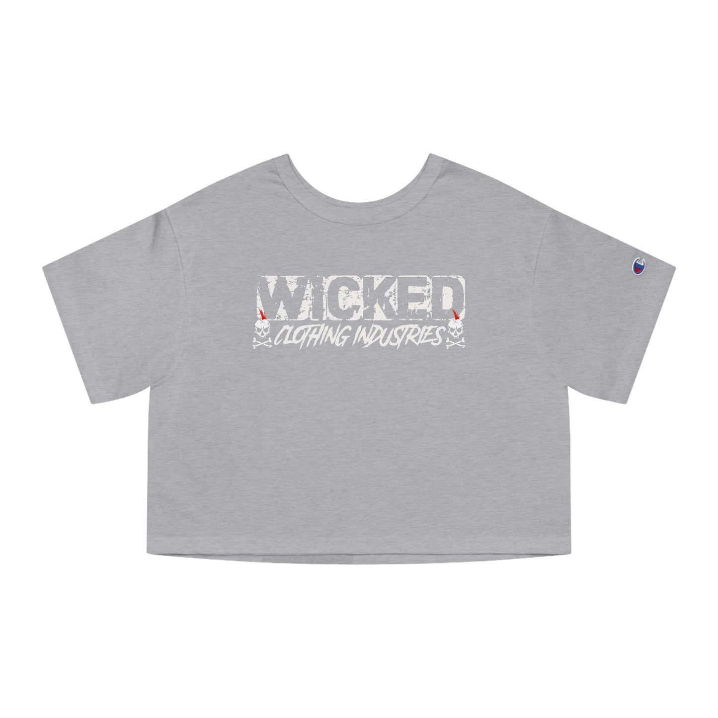 Wicked Punk Rock 2  Cropped T-Shirt