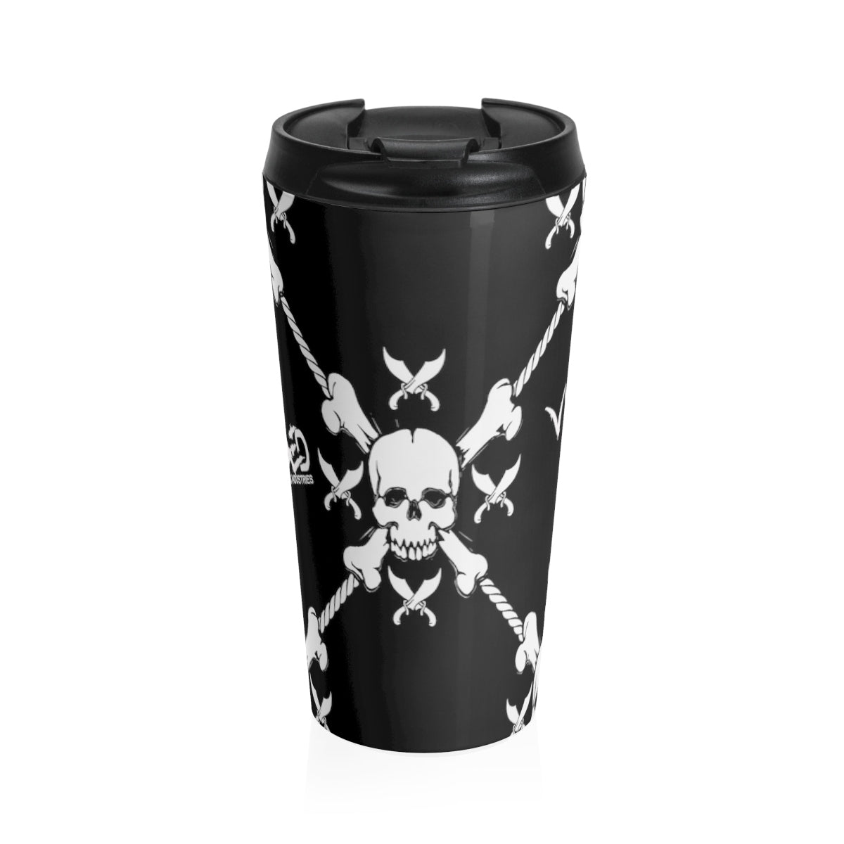 Stainless Steel Travel Mug Wicked Pirate