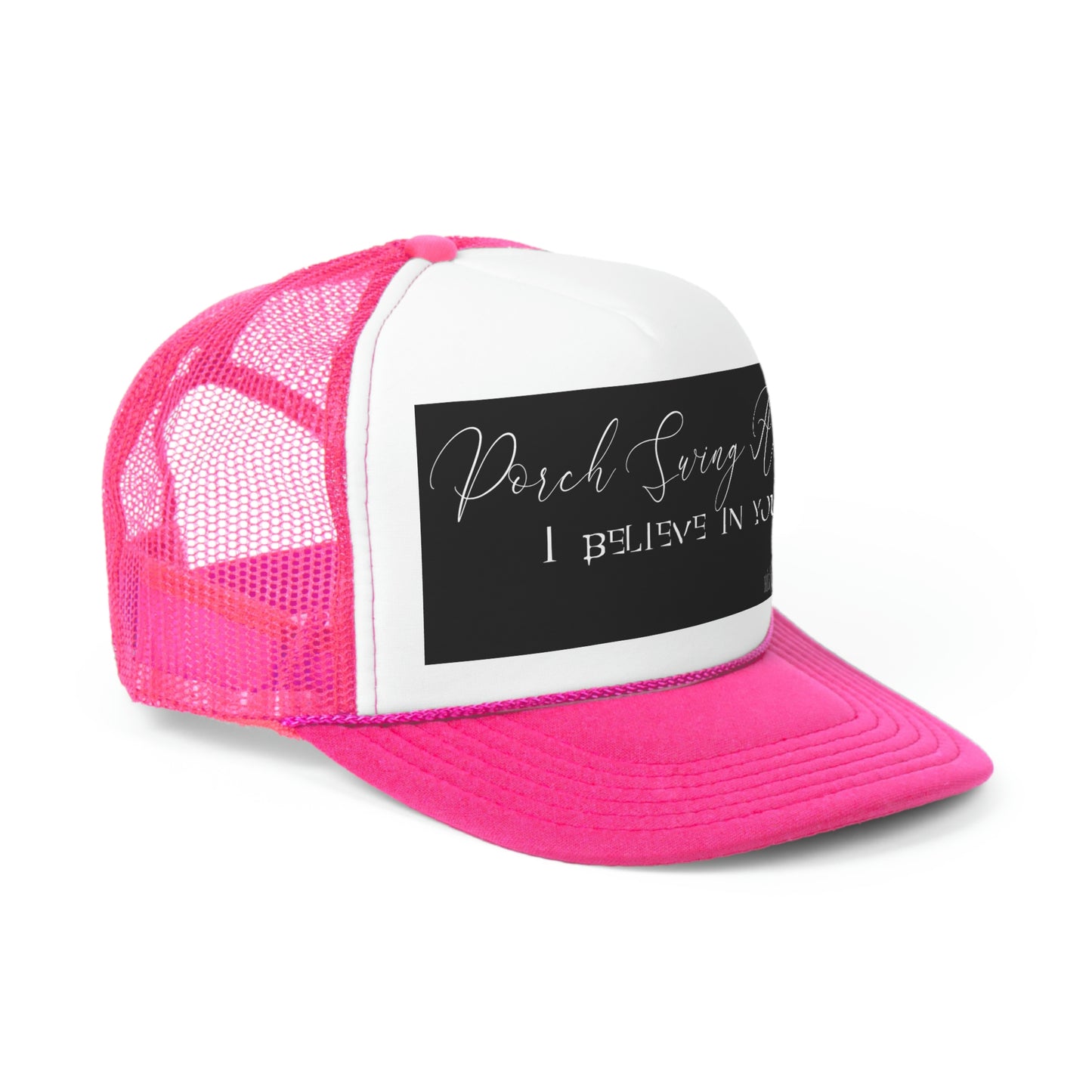 Porch Swing Angel E.L. Trucker Hat
