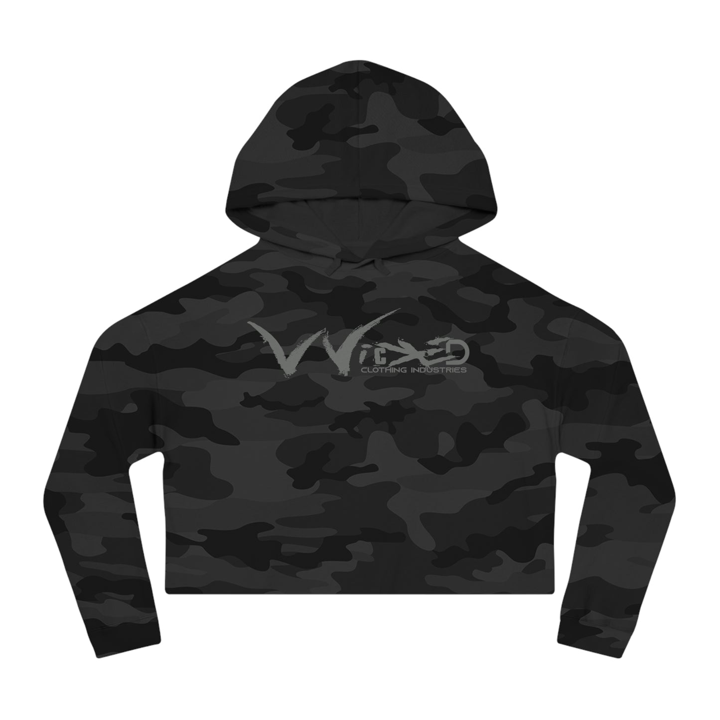 Chaos Cropped Hoodie
