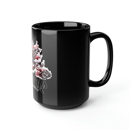 Believe E.L. Black Mug, 15oz