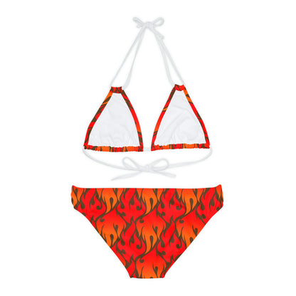 Rebel Love Strappy Bikini Set
