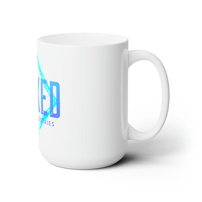 Faded Out Ocean Vintage Black WCI / White  Mug