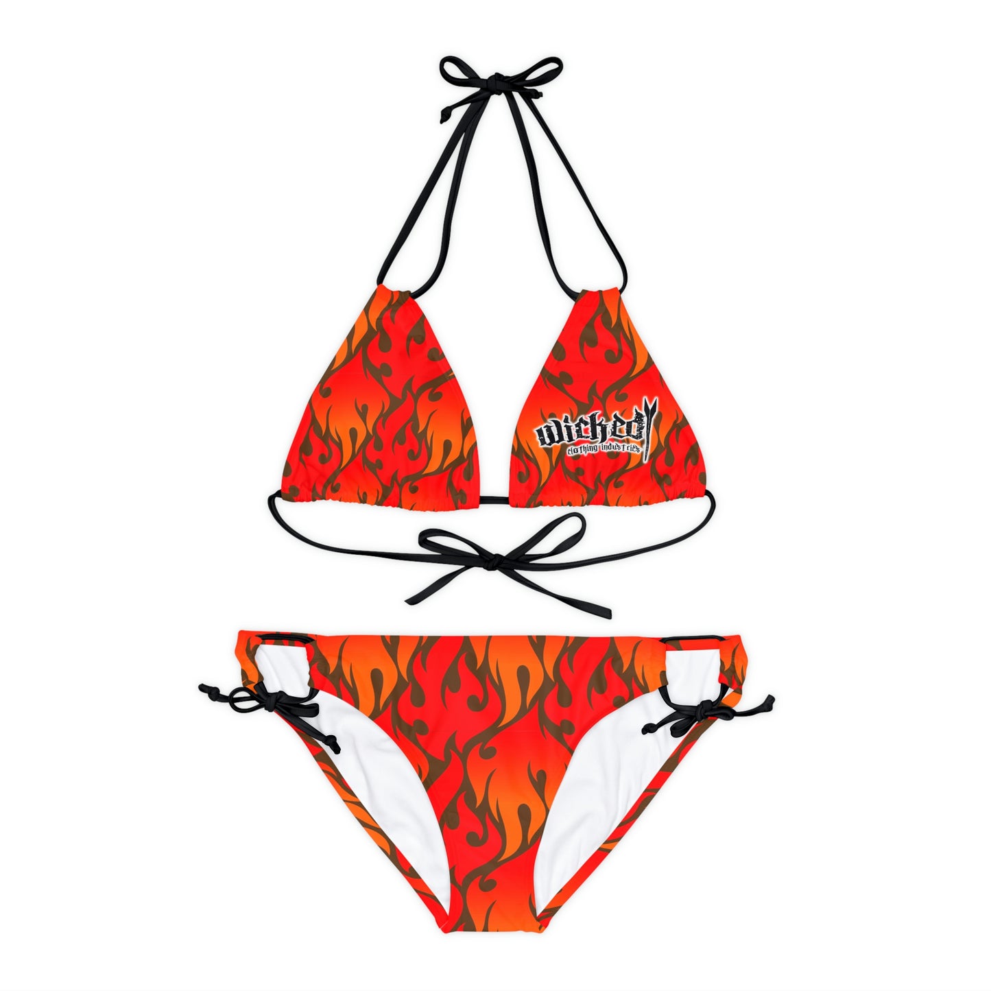 Rebel Love Strappy Bikini Set