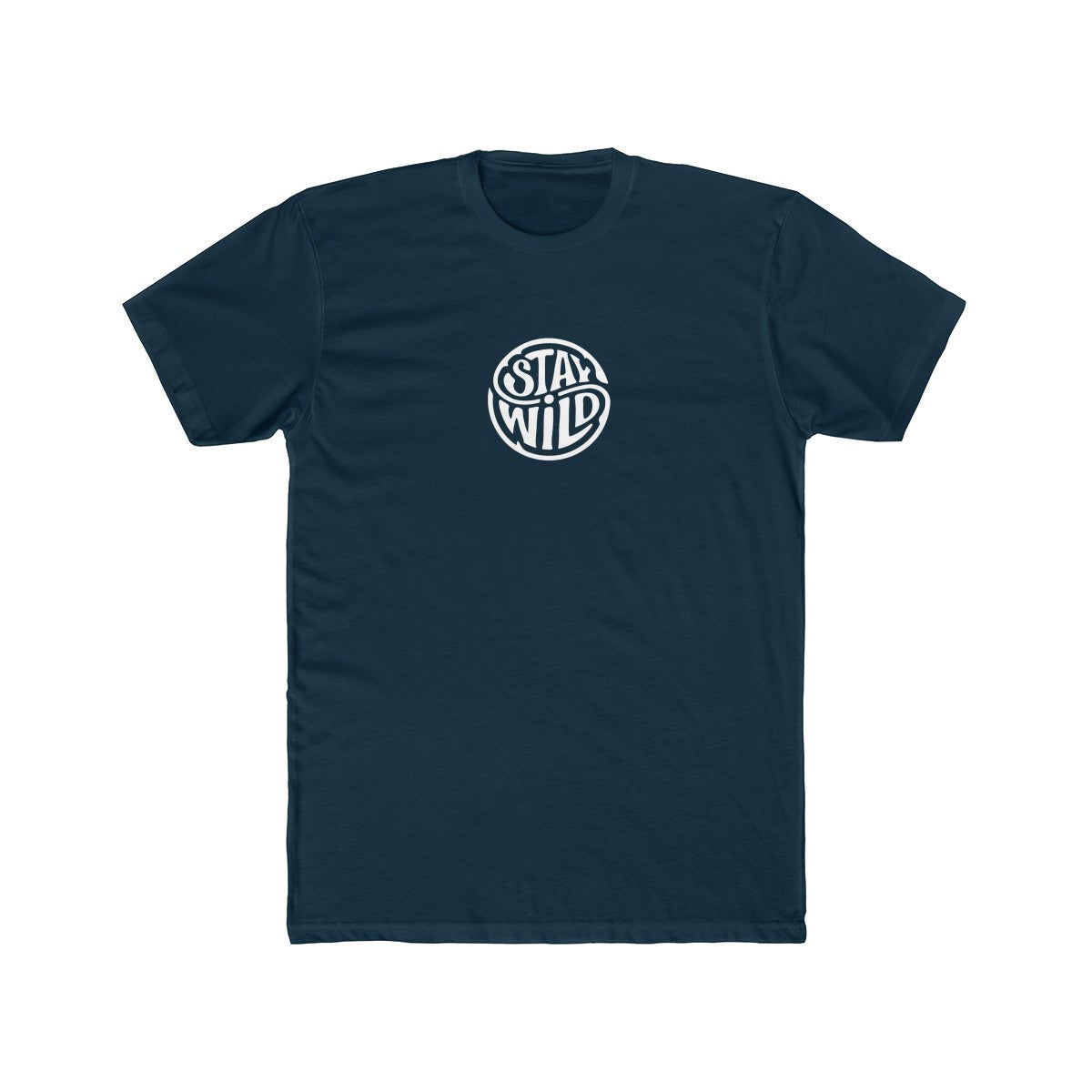 Stay Wild/Light Blue /Men's  Crew Tee