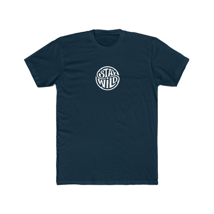 Stay Wild/Light Blue /Men's  Crew Tee