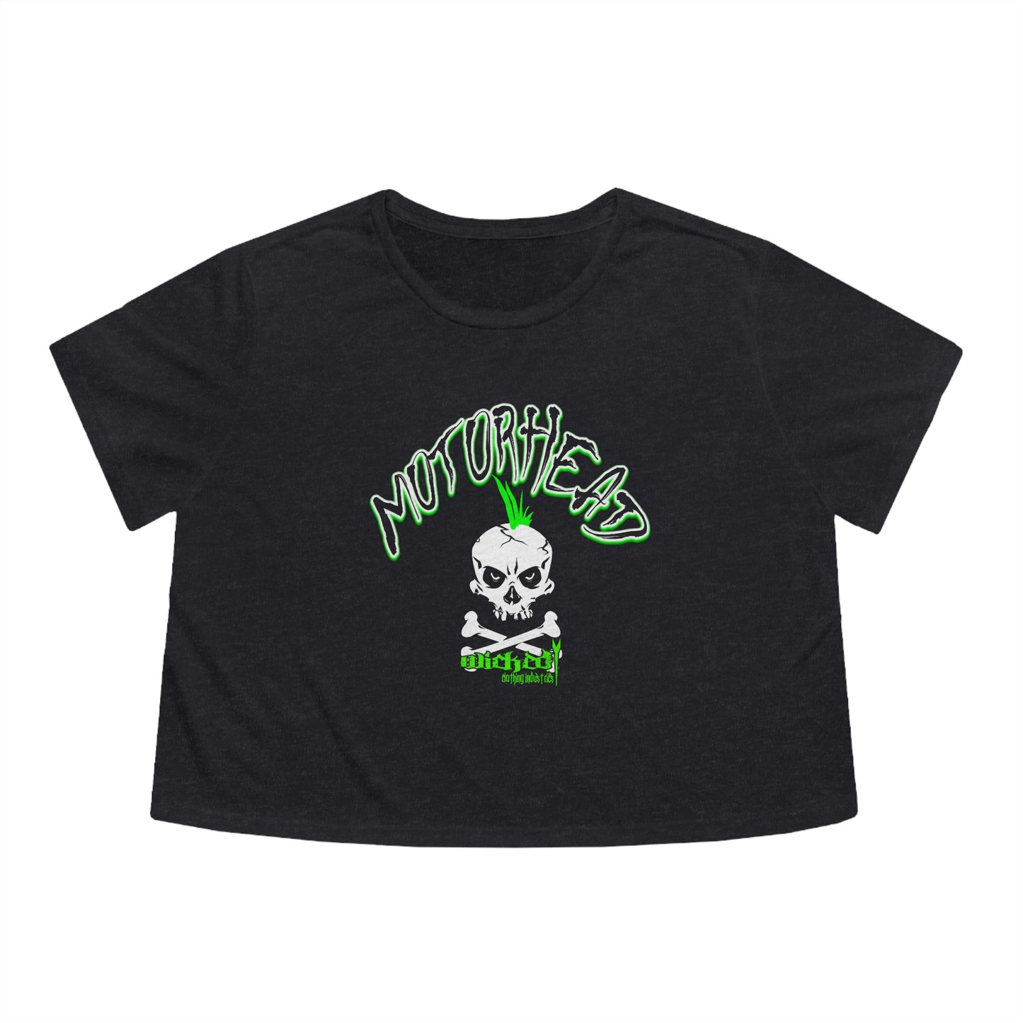 Motorhead Flowy Cropped Tee