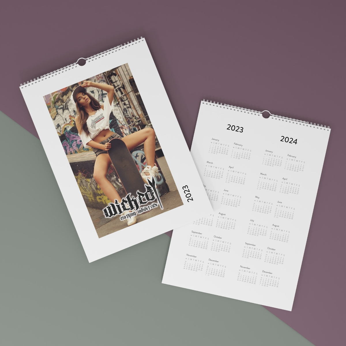 Wicked Clothing Industries Wall Calendar (2023)