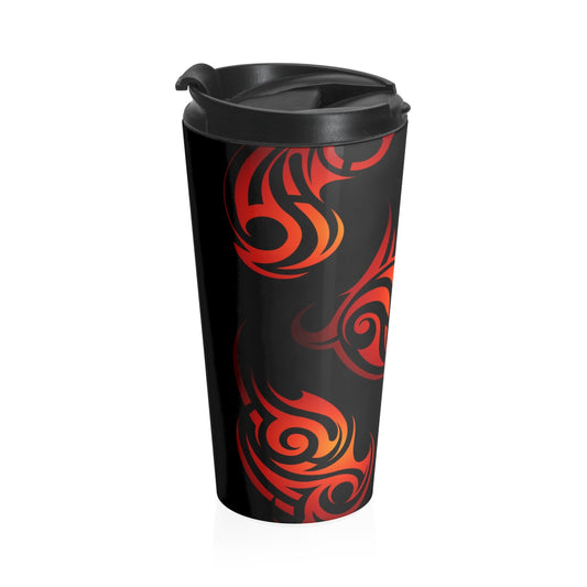 Stainless Steel Travel Mug FLAMES