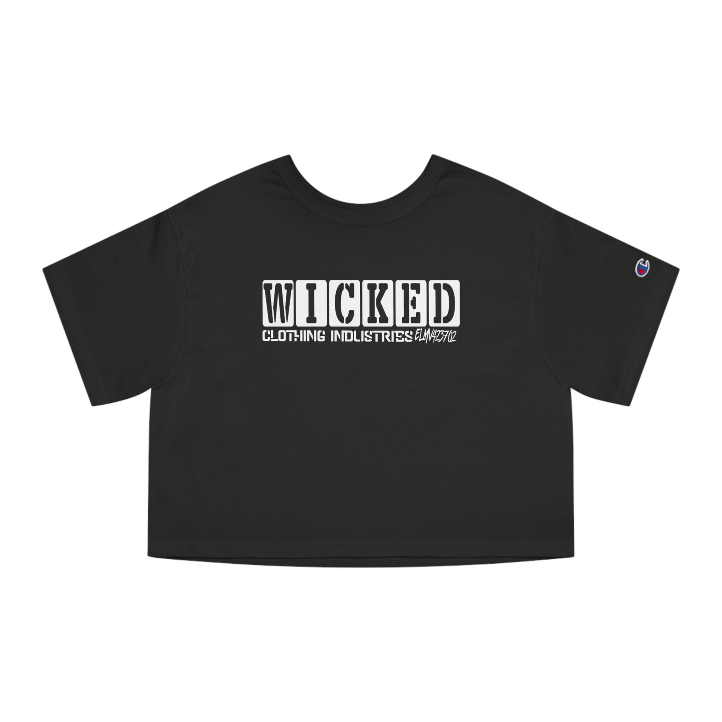 Wicked Block ELMV423702 1/ Cropped T-Shirt