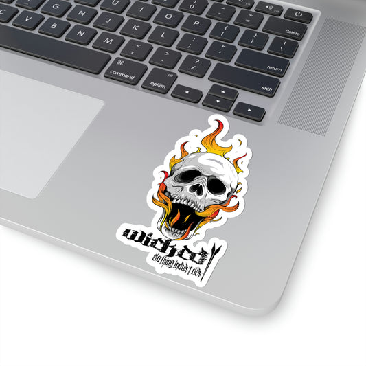 Skull Flames// Stickers