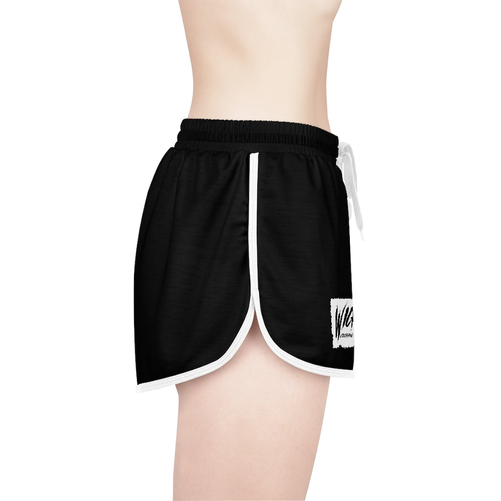 Copy of Crush It/ Relaxed fit Shorts/ Black/Backside
