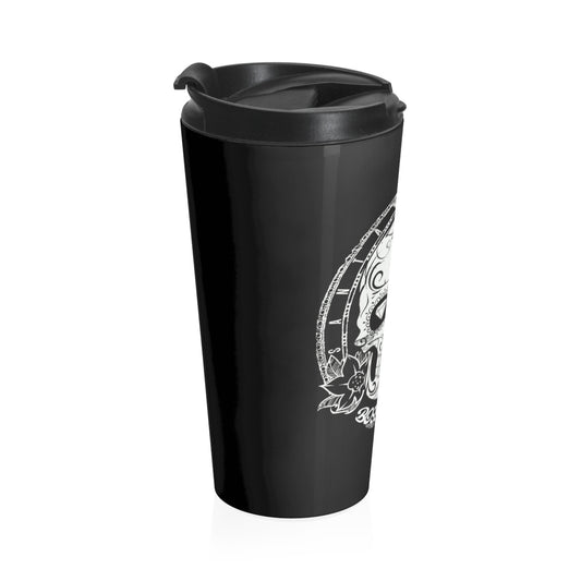 BOSS BABE/ White/Stainless Steel Travel Mug