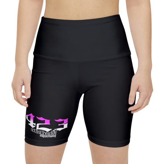 423 Hot Pink /Workout Shorts