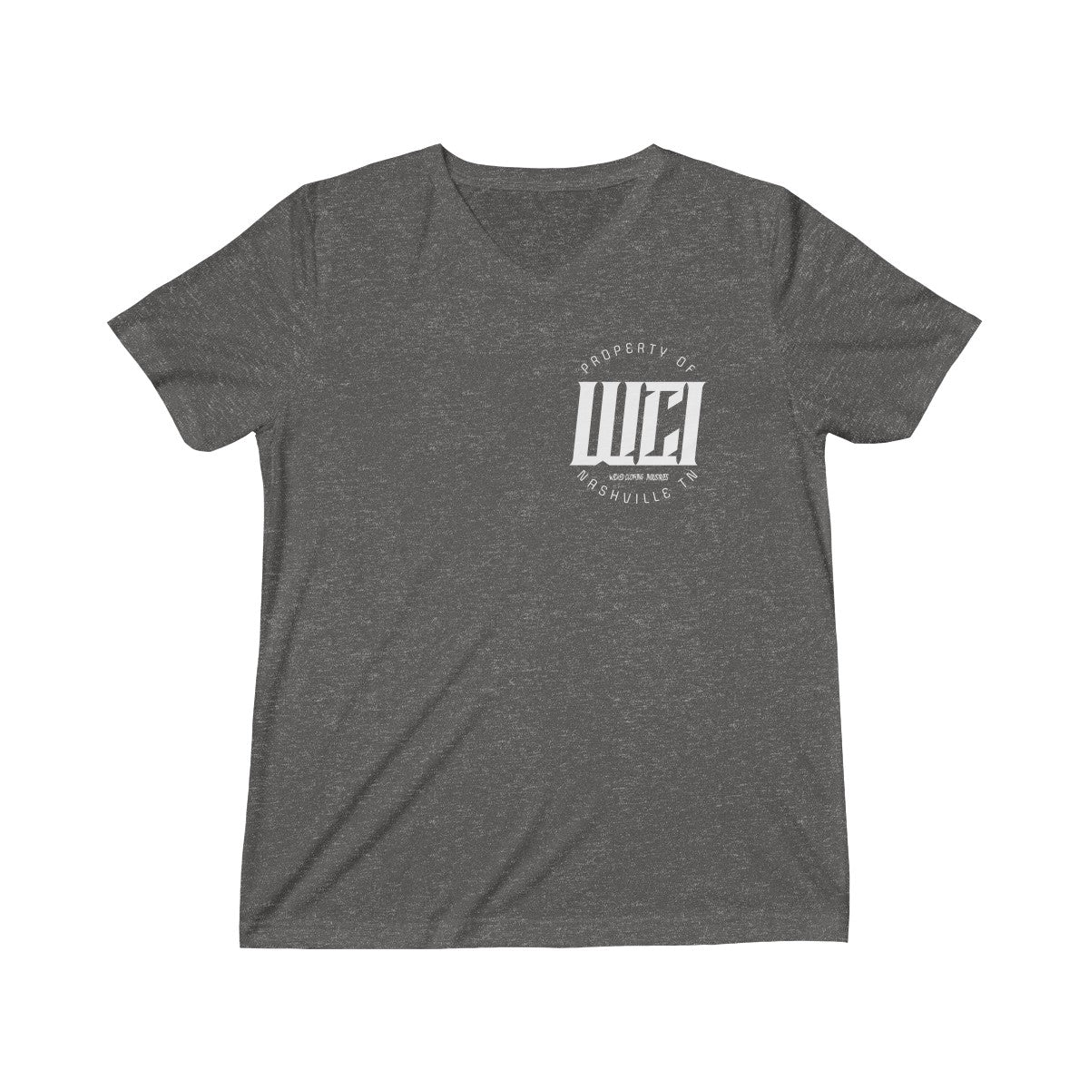 Proptery Of WCI/ Triblend Short Sleeve V-Neck Tee
