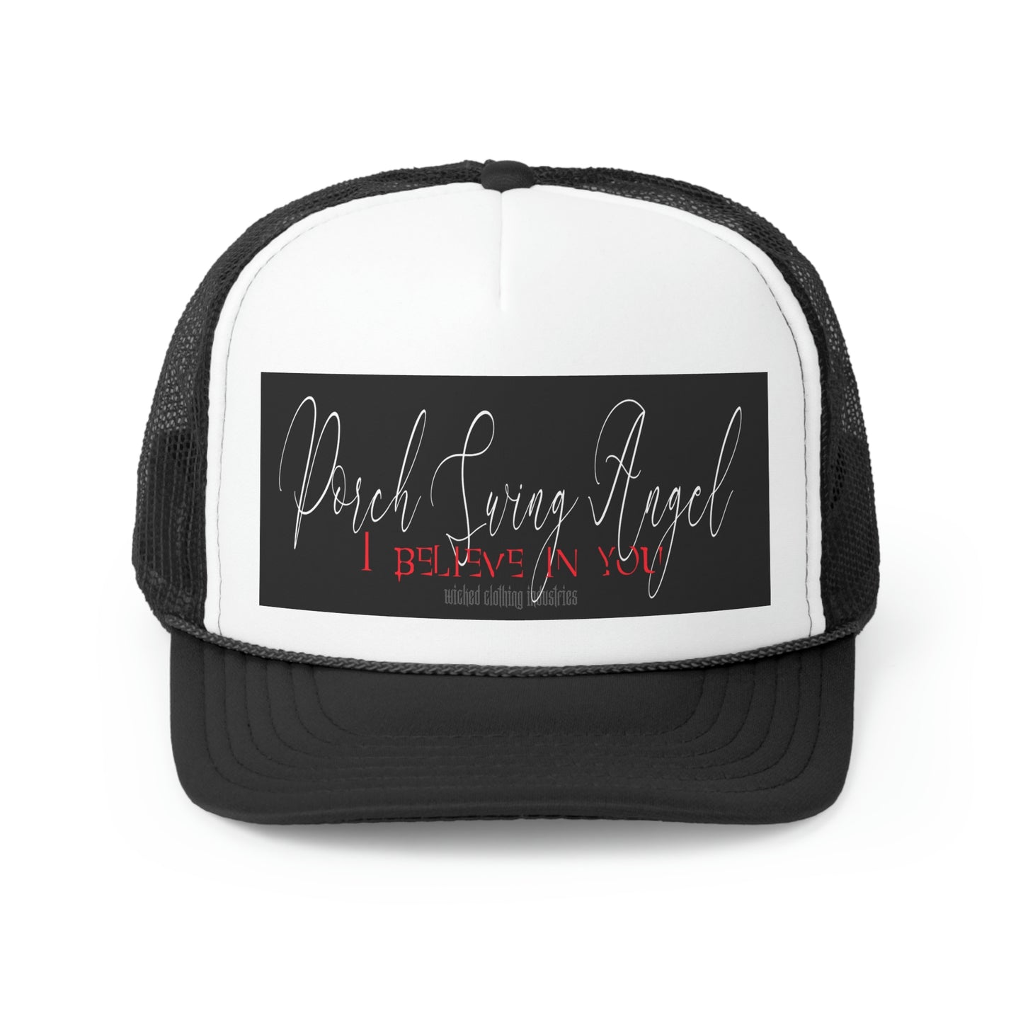 Porch Swing Angel E.L. Trucker Hat