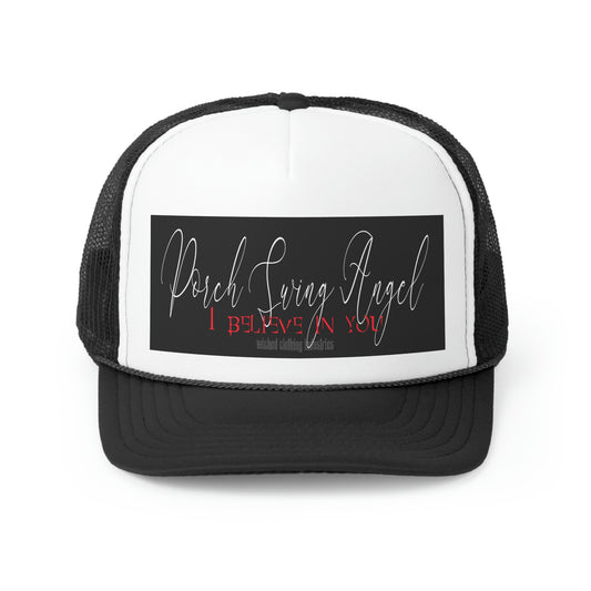 Porch Swing Angel E.L. Trucker Hat