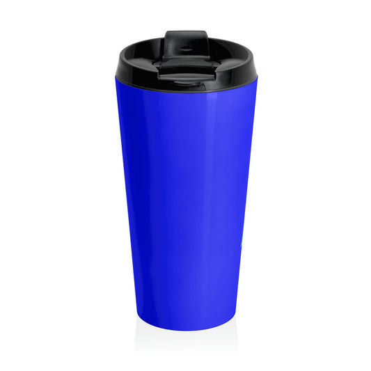 WCI/Neon Green/Royal Blue/Stainless Steel Travel Mug