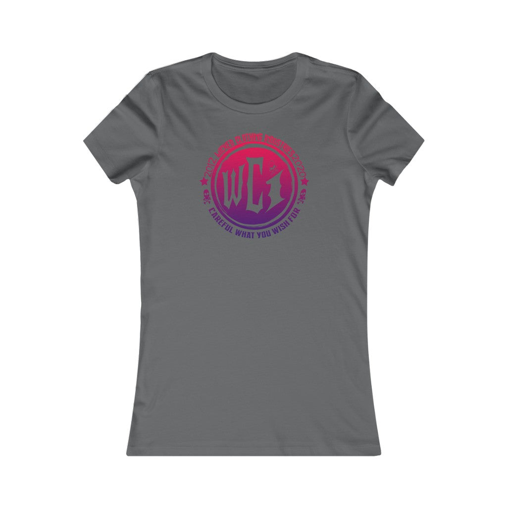 WCI/ Careful What You Wish For / Red/Purple/Women's  Tee